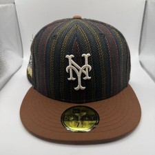 New Era 59Fifty New York Mets 1986 World Series Wool Herringbone Hat 7 1/2 New