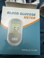 Blood Glucose Meter Monitor Check Sugar Diabetes Kit Plus 50 Strips Exp 2/2027