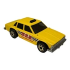 Vintage Hot Wheels Taxi Chevy Malibu Yellow 1982 Gold Hot Ones USA Taxi Service