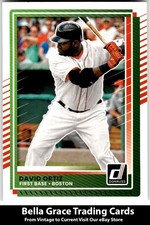2025 Donruss David Ortiz #61 Boston Red Sox MLB Baseball