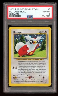 Botogel - #5 Neo Revelation - Deutsch - PSA 8 NM-MT