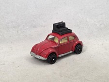 Corgi Juniors Whizzwheels VW Käfer Volkswagen 1200 1:64 rot mit Gepäckträger