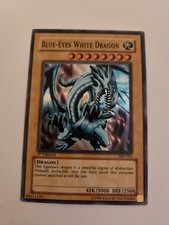 Yugioh Blue Eyes White Dragon SKE-001 Super Rare 1st Edition NM 2004