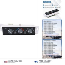 A/C Heater Control Panel Climate Control Module Without Rear Window Defogger ...
