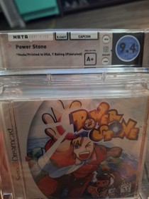 Power Stone (Sega Dreamcast, 1999) WATA 9.4 A+ sealed