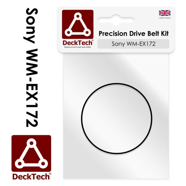 DeckTech™ Replacement Belt for Sony Walkman WM-EX172 WMEX172 Rubber Drive Belts