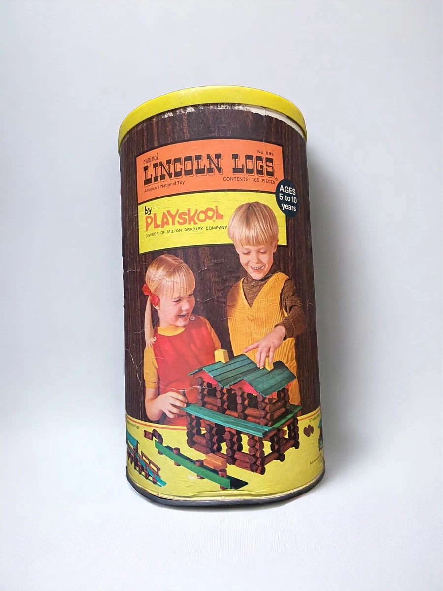 Vintage playskool hotsell lincoln logs