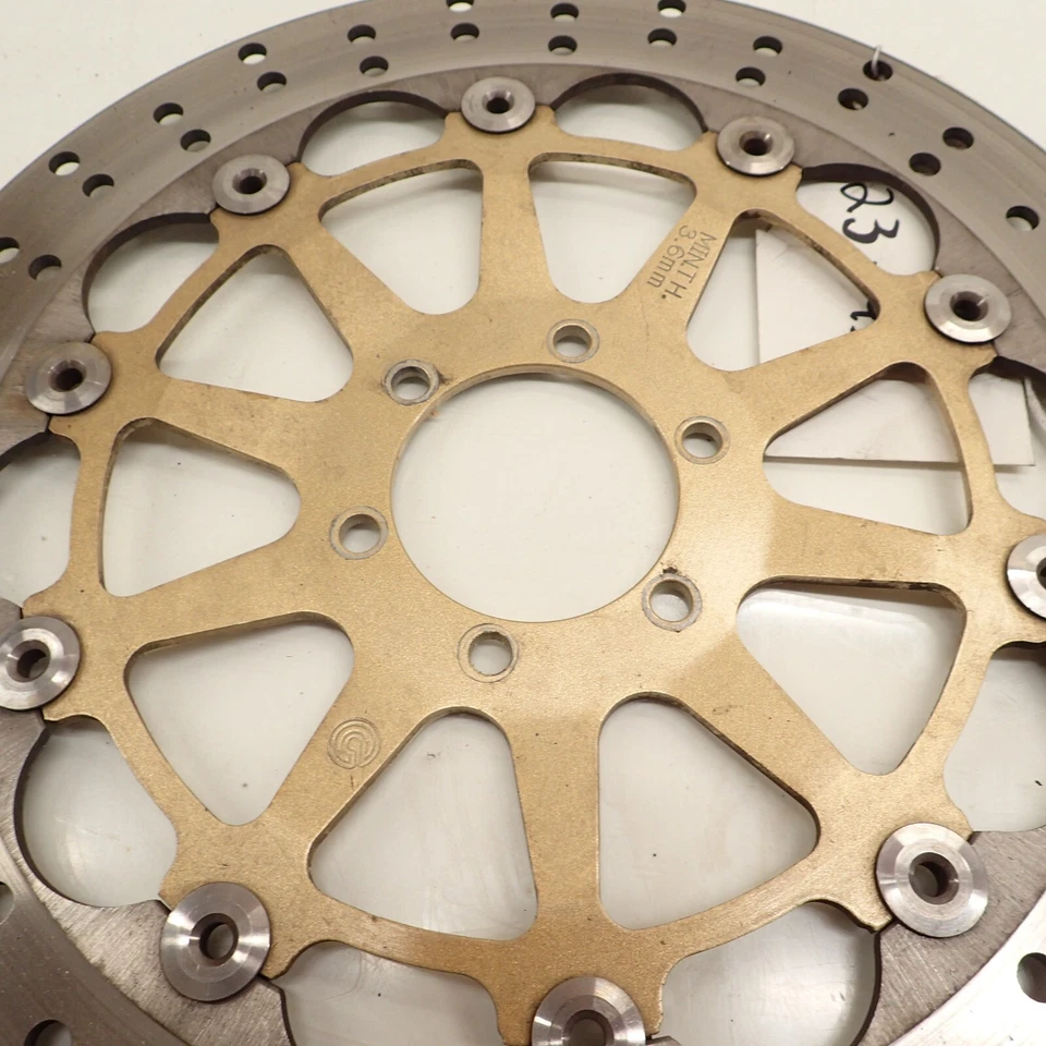 01 ducati monter 750 m750 juego de rotores de freno delantero rotor Foto 3 de 4