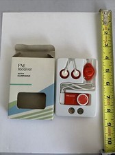 IC circuit Mini Fm Receiver With Earphone - Old Stock.
