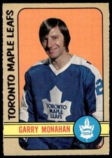 1972-73 O-Pee-Chee LOW End Garry Monahan Toronto Maple Leafs #207