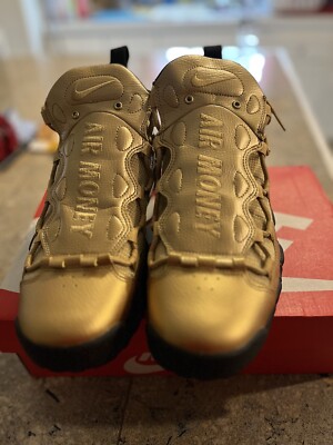 AIR MONEY ゴールド シューズ Nike Air More Money Metallic Gold 191887704638| eBay