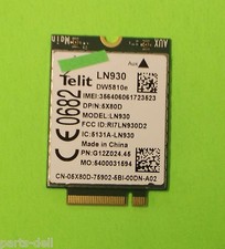 Dell Telit 4G LTE WWAN LN930 DW5810e Mobile Broadband Wireless Card A02 5X80D
