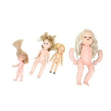 Lot Small Dolls Vintage Story Book 90814