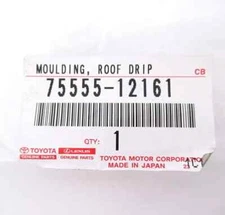 Genuine OEM 08-15 Scion xB Center RIGHT Roof Drip Side Trim Moulding 75555-12161