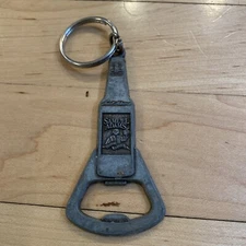 Vintage Samuel Adams keychain bottle opener. Metal beer Breweriana collectible