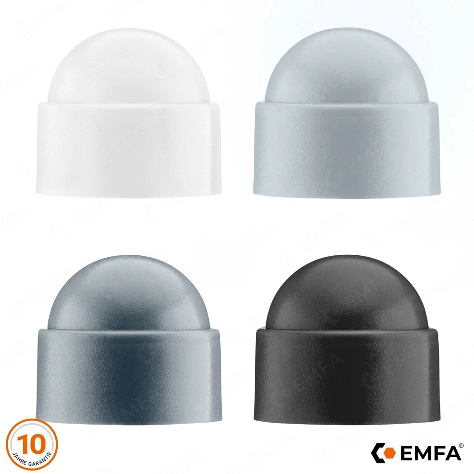 Schutzkappen für Schrauben Abdeckkappen Sechskant Kunststoff Kappen Hutmutter - Bild 2 von 4