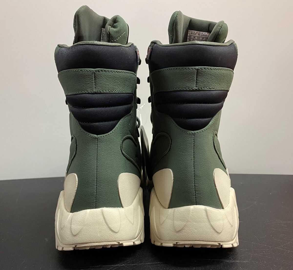 ADIDAS Y-3 NOTOMA SHADOW GREEN BLISS TAN BOOT YOHJI YAMAMOTO