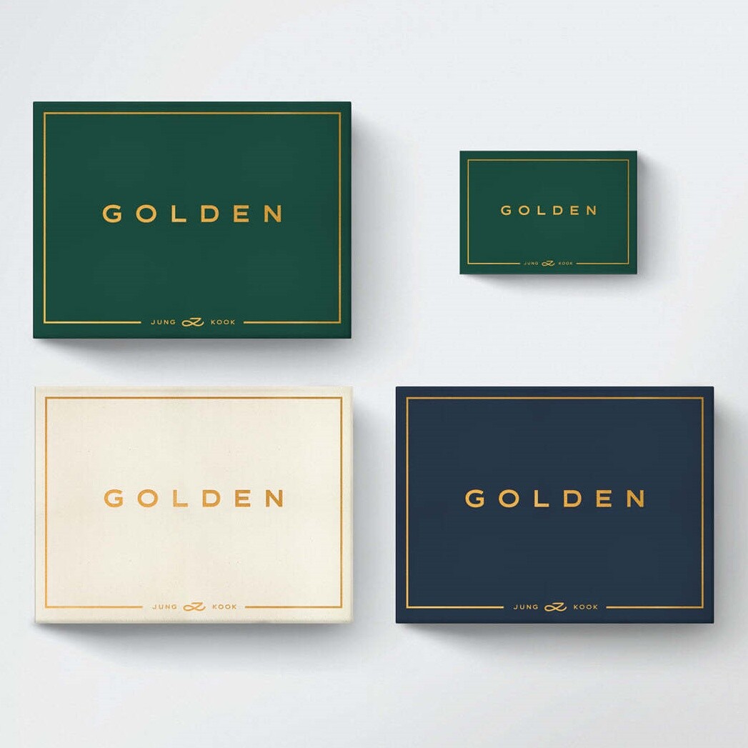 K-POP JUNGKOOK BTS Album GOLDEN Photobook Ver. / Weverse Ver. P