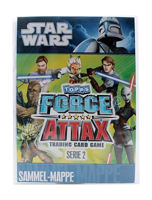 Force Attax Serie 2 - Star Wars - 1 Sammelmappe - DEUTSCH - OHNE Karten - Bild 1 von 1