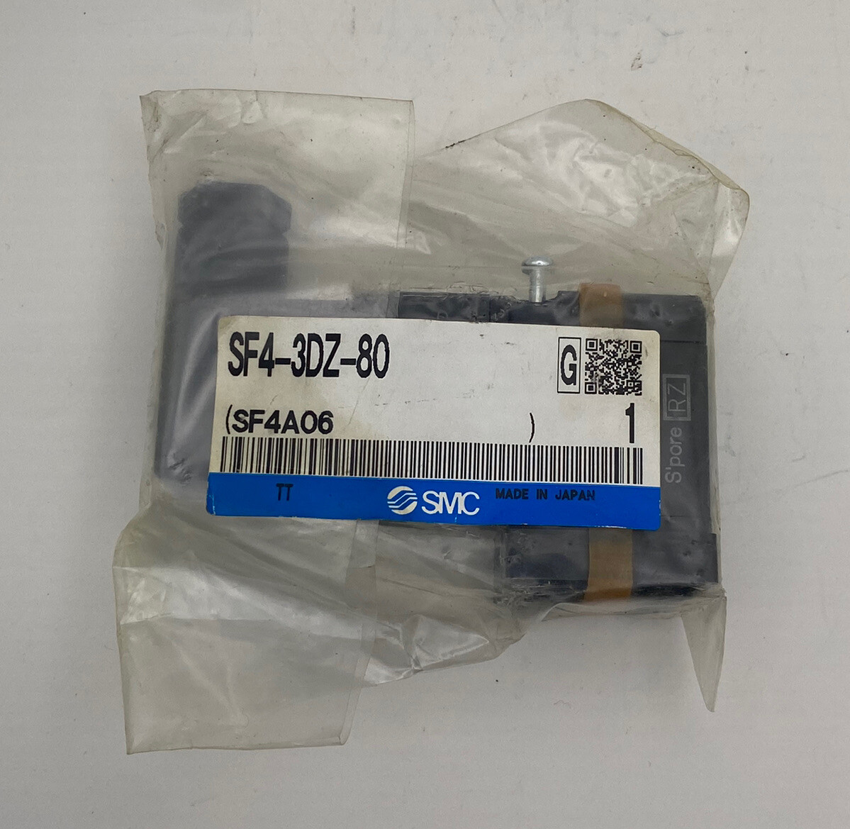 SMC SF4-3DZ-80 Solenoid Valve (New)