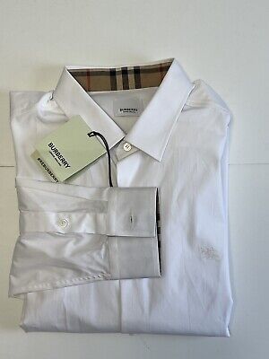 Authentic BURBERRY London England Check collar Cotton Shirt Authentic BURBERRY London England Check collar Cotton Shirt