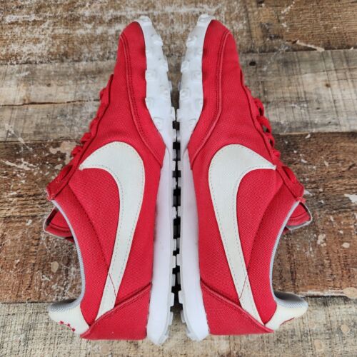 Nike Waffle Racer Men's Size 9 Red Canva Top Low Sneakers Casual 2016 898041-600 - Picture 7 of 10