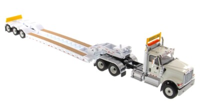 1:50 DM International Trailer Container Lowboy Trailer Diecast