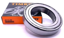 TIMKEN 6010 ZZ BALL BEARING METAL SHIELDED 50X80X16mm