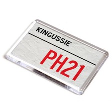 FRIDGE MAGNET - Kingussie PH21 - UK Postcode