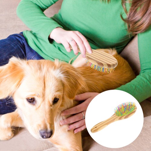 Dog Comb Poodles Pet Hair Comb Dog Wood Comb Detangling Pet Comb - Picture 8 of 11