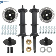 40" Rear Axle Kit（4 Stud Hub）for 7"，8" wheels For Go Kart Golf Cart ATV