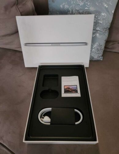 Original Box for Apple MacBook Pro 15-inch A1398 + Charger -EMPTY BOX ONLY!!!