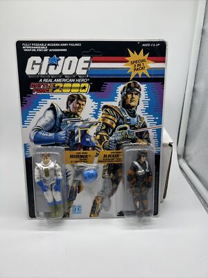 GIジョー スプラッシュダウン GI Joe Battle Force 2000 Maverick & Blocker 1988 Unpunched