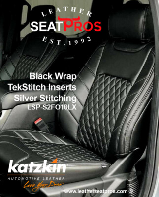 Leather Seat Covers 15-20 Ford F-150 SuperCrew SuperCab XLT STX