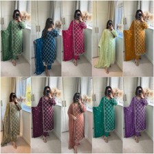 Pakistani Salwar Kameez Ready To Wear Suits Indian Dress Wedding Party Bollywood