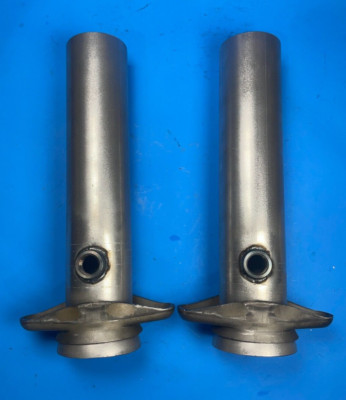 2.5'' Ball Header to 2.5'' OD 12''Aluminized Pipe 2 Bolt Socket Reducers W/02 Bungs