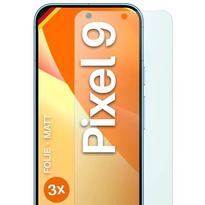 3x Schutzfolie Matt für Google Pixel 9 Displayschutz Handyfolie Dünn Anti Reflex - Bild 1 von 4