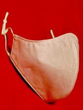 Kids Handmade Pink Glitter Adjustable Face Mask