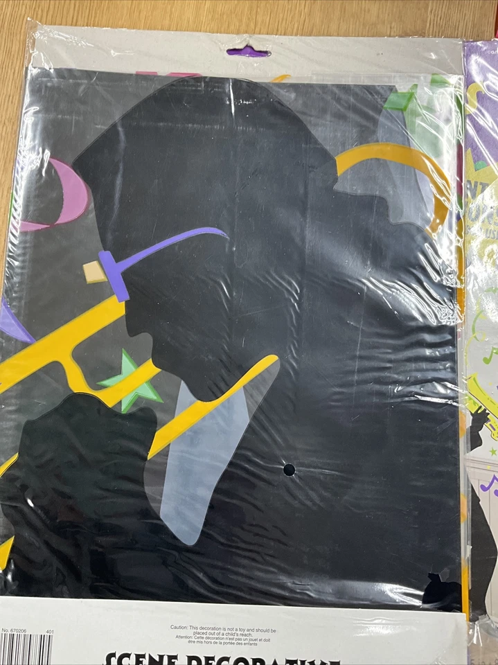 MARDI GRAS Escena Setter Decoración de Pared Nueva Orleans Bourbon St. Foto Telón de Fondo Foto 3 de 3