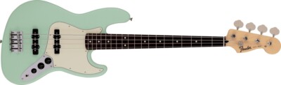 Fender Made in Japan Junior Collection Jazz Bass Satin Surf Green