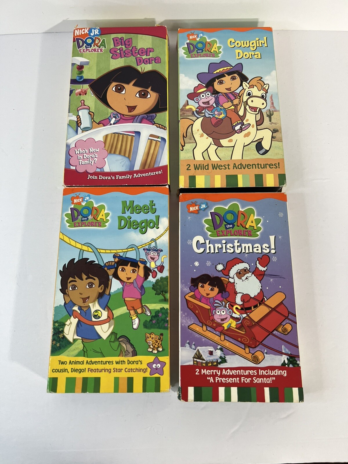 4 Nick Jr Dora the Explorer VHS Tapes Big | Grelly USA