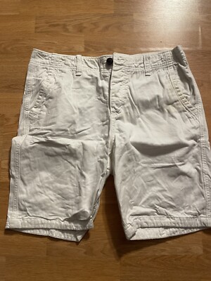 VINTAGE Men's Size 34 Abercrombie Fitch White RARE Khaki