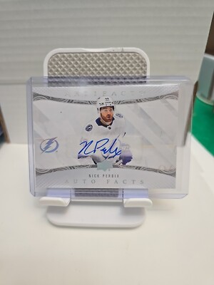 2024-25 Upper Deck Artifacts Auto Facts AF-NP Nick Perbix, Tampa Bay Lightning