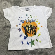 Vintage 90s Wild Oats Youth Girls Baby Doll Tee Shirt Bewitched Band
