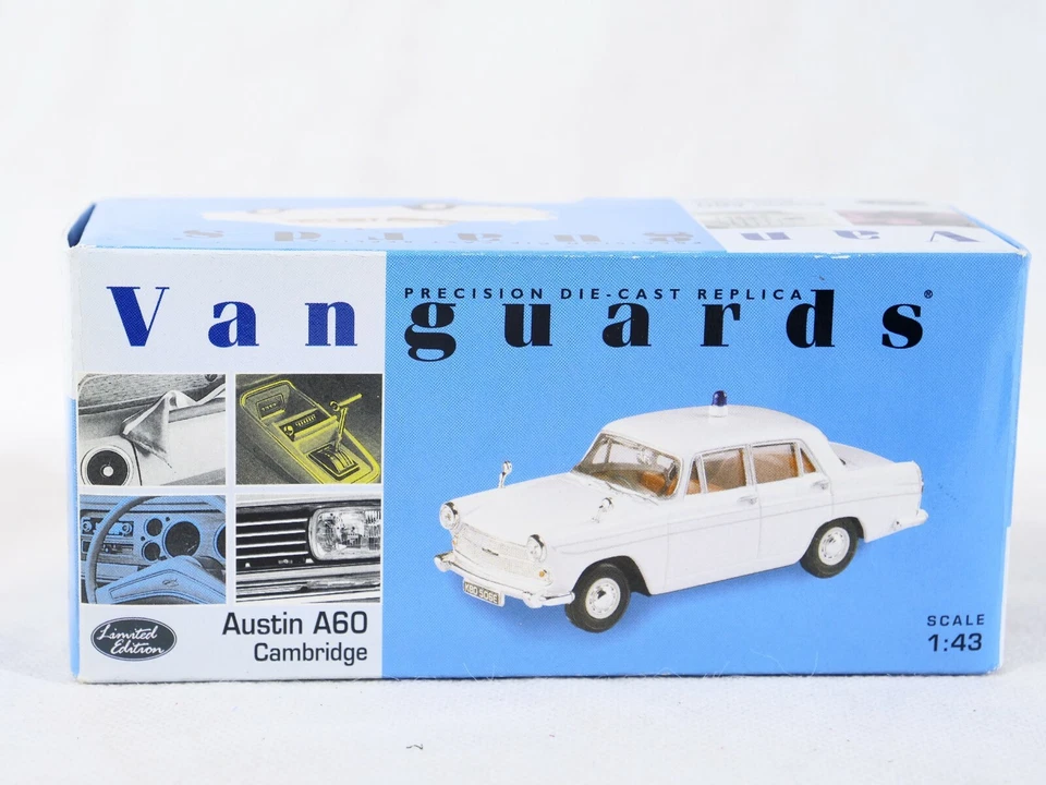 Vanguards N° VA04405 Austin A60 Cambridge Cardiff City Policía 1/43 Nuevo - Imagen 2 de 4