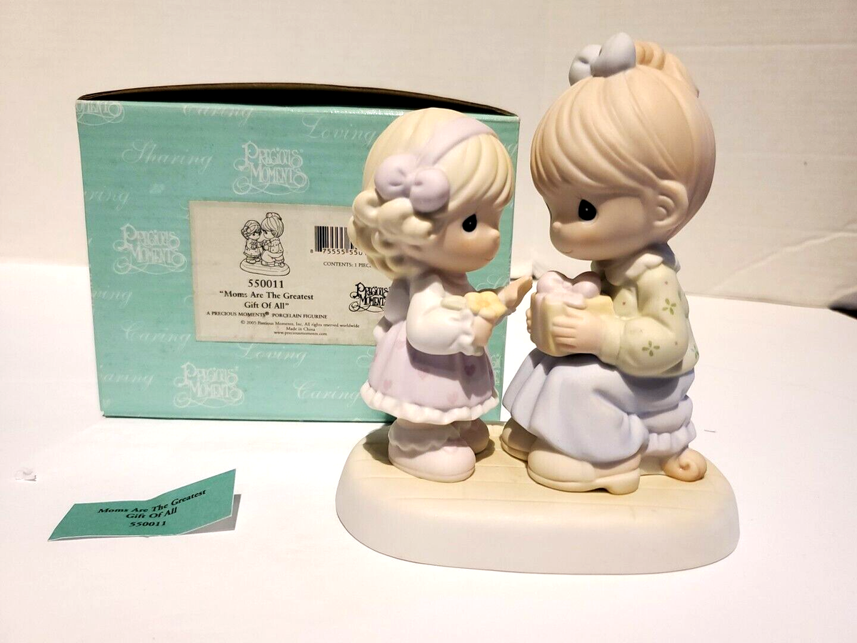 Precious Moments Mom's Are The Greatest Gift Of All 550011 NOS 2005