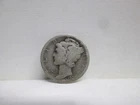 1921 US SILVER MERCURY DIME