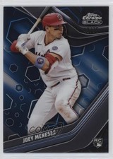2023 Topps Chrome Black Blue Refractor 43/75 Joey Meneses #91 09wc
