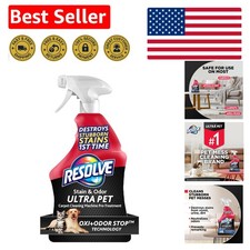 Ultra Pet Carpet Cleaner Spray - 32oz Stain Remover  Odor Eliminator