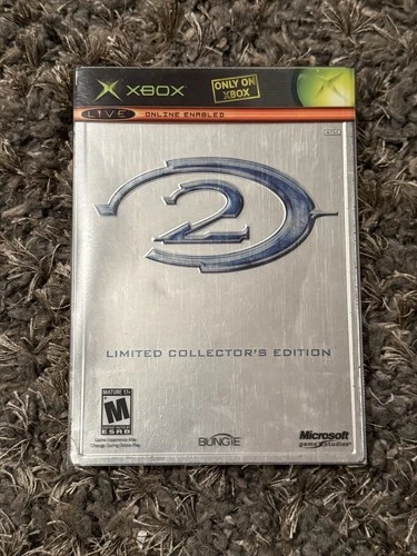 Halo 2 Limited Collector's Edition Microsoft Xbox Steelbook Case